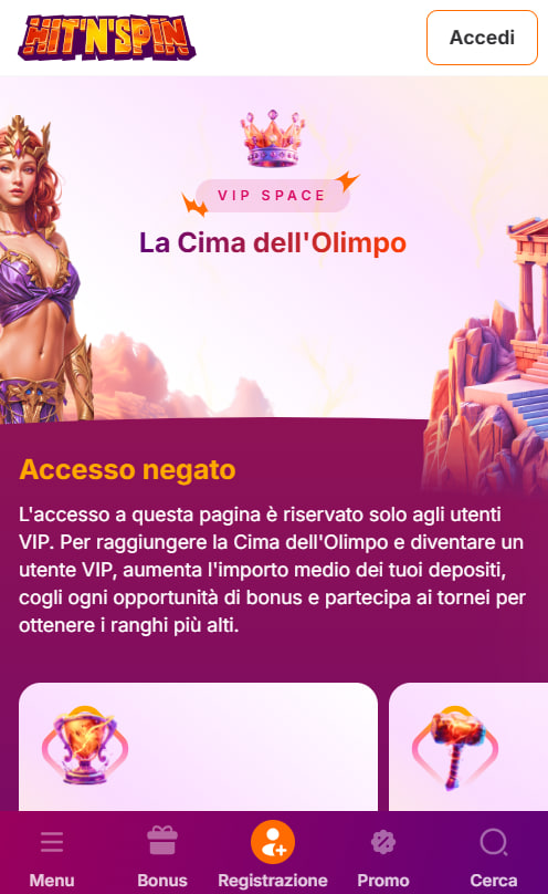 Hit N Spin Casino mobile